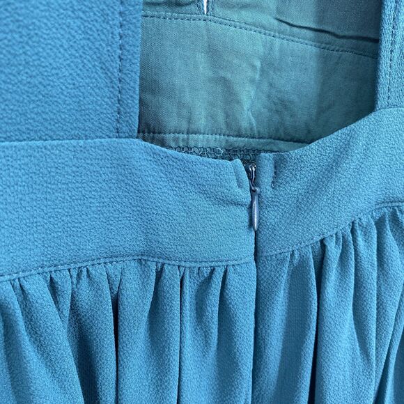 L'Atiste by Amy Romper Womens Small Maxi Dress Combo Teal Bon Voyage NEW - Picture 9 of 11